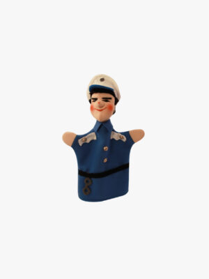 Handpuppe Polizist Bepo