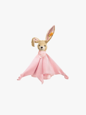 Hoppel Hase Schmusetuch [rosa]