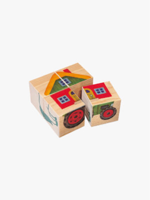 Bilderwürfel, Farm, 4 Teile