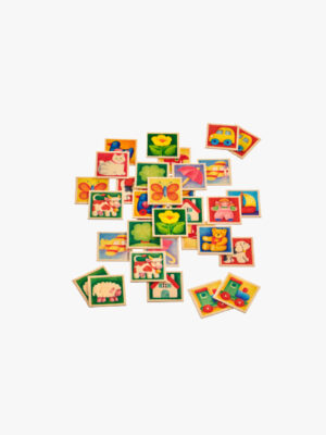 Memo Kunterbunt, 36 Teile