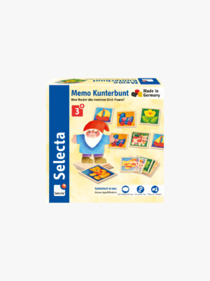 Memo Kunterbunt, 36 Teile